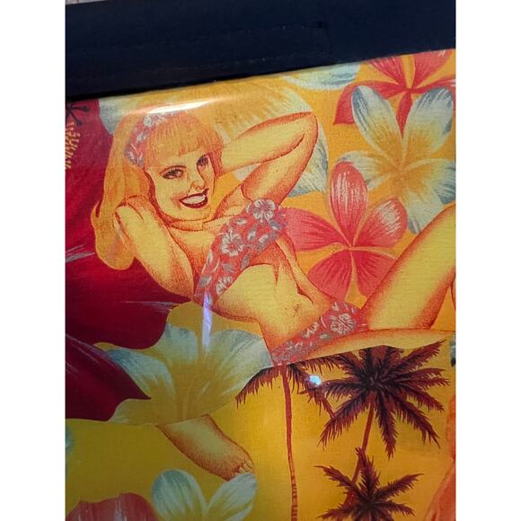 Vtg Angela Frascone Handbag Hard Acrylic Bathing Beauties - Picture 4 of 9